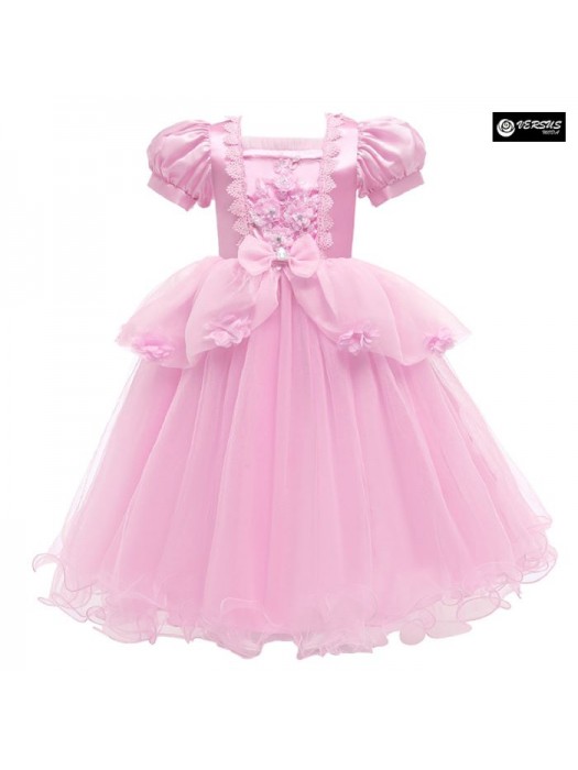 Aurora Vestito Carnevale Maschera Bella Addormentata Cosplay Girl Dress -  AUR0RA01